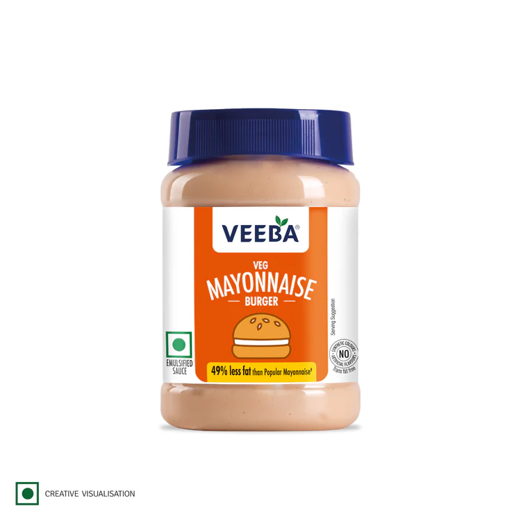 Veeba Burger Veginnaise Eggless