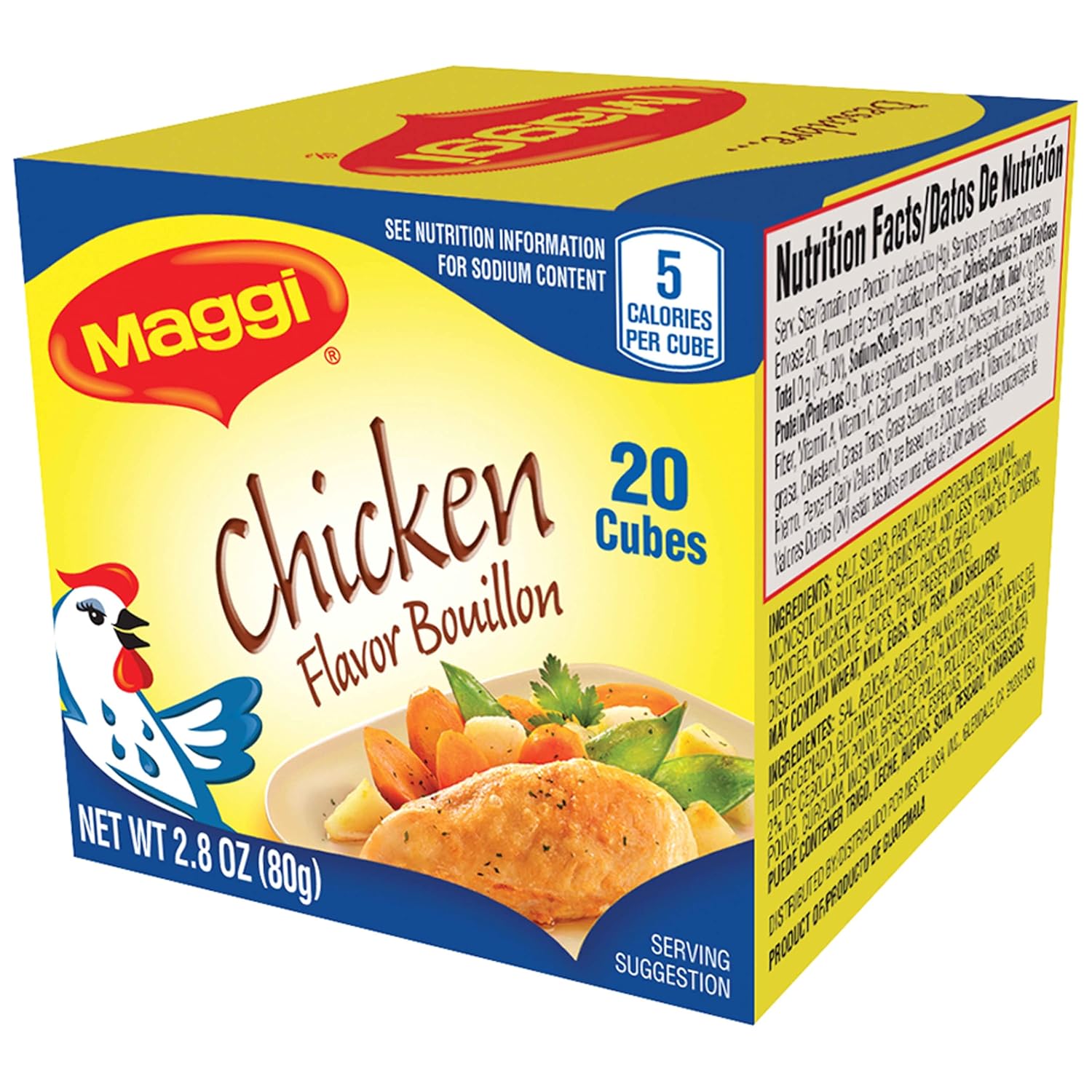 Maggi Chicken Bouillon (Maggi Cubes)