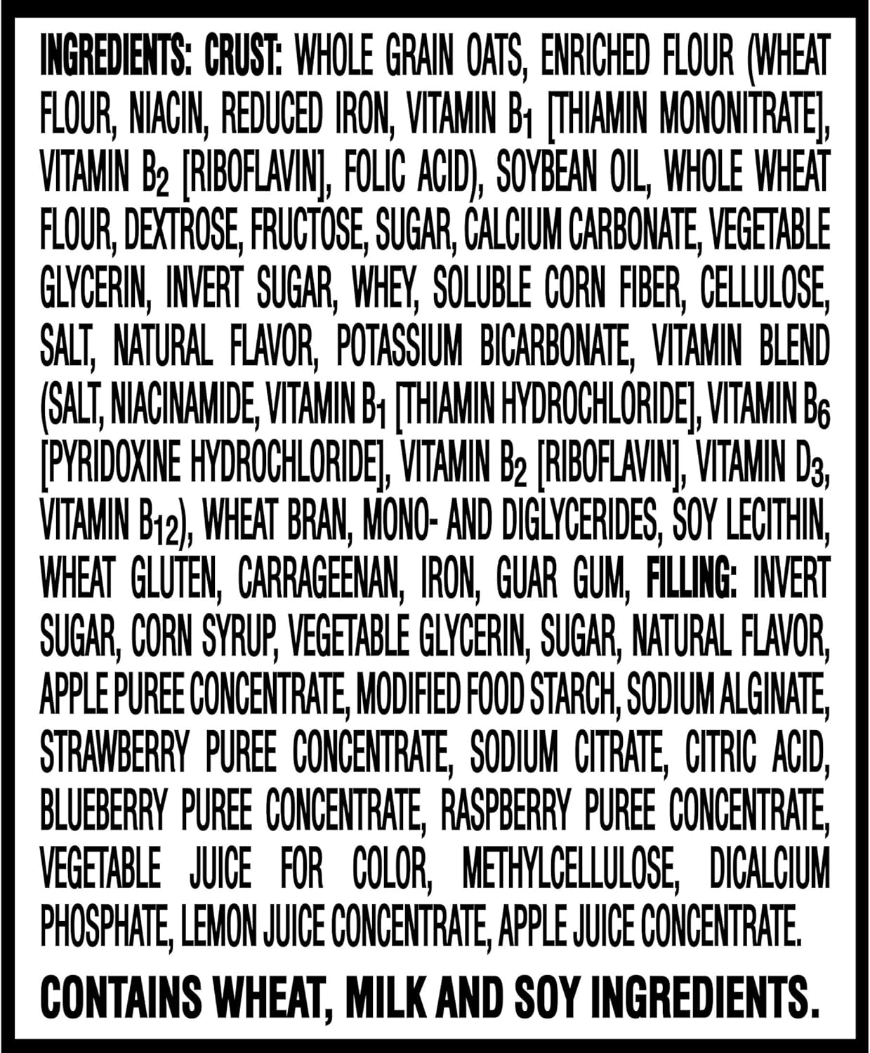 WM Nutrigrain Mix Fruit