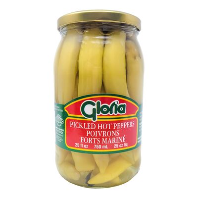 Gloria Pickled Hot Peppers