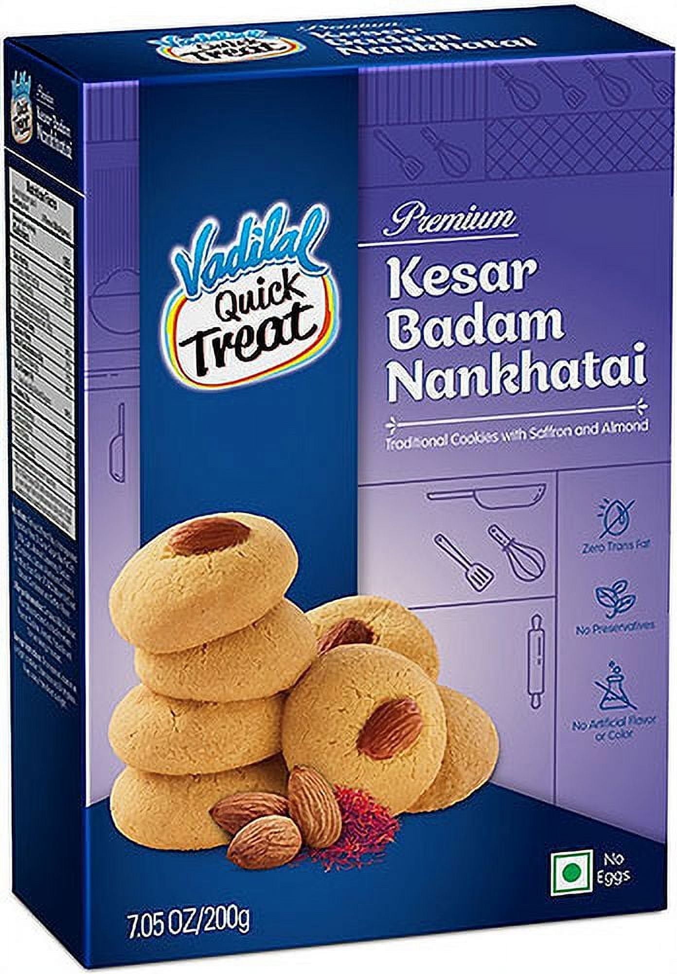 Vadilal Kesar Badam Cookies