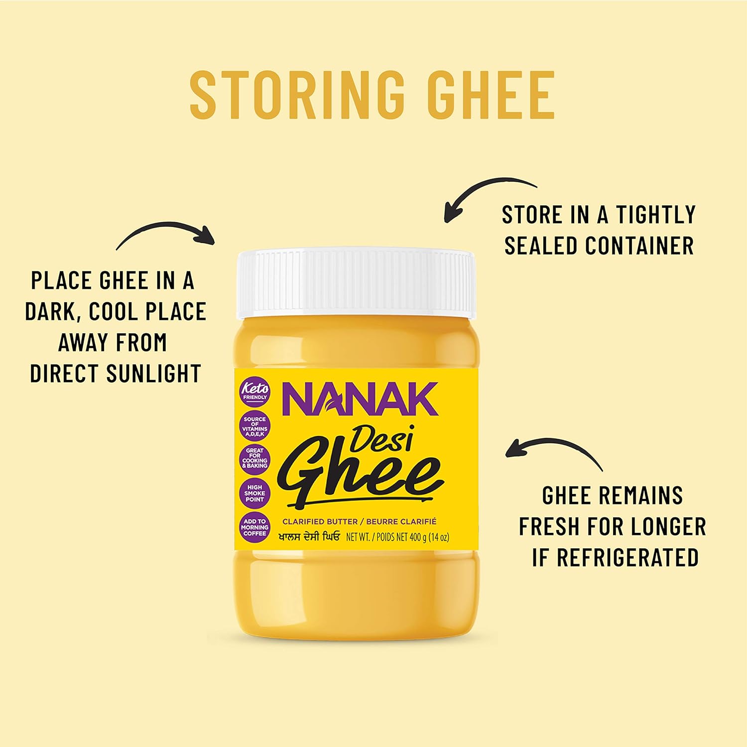 Nanak Desi Ghee - 800g