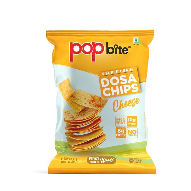 Pop Bite Dosa Chips - Cheese