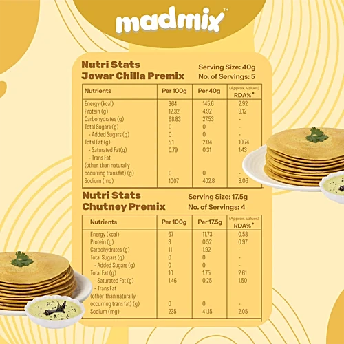 Madmix Instant Chilla Premix - Sorgho