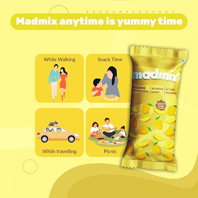 Madmix Raisins -  Mango Mood