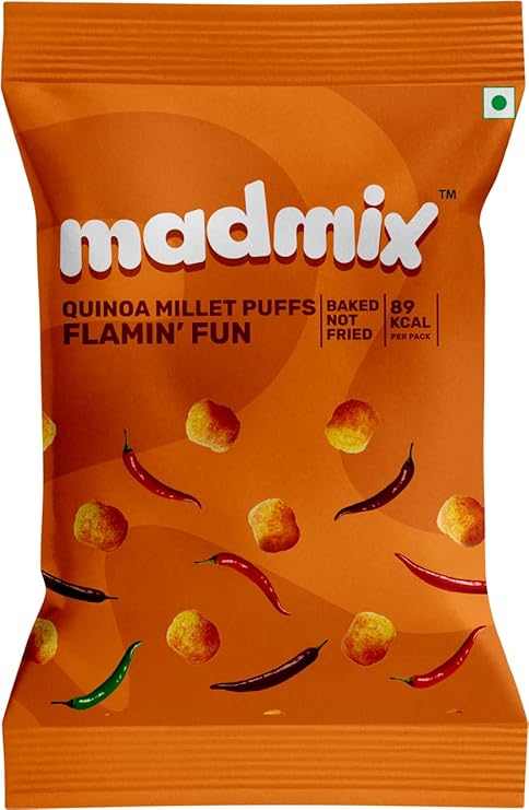 Madmix Puffs - Quinoa Millet Falmin Fun