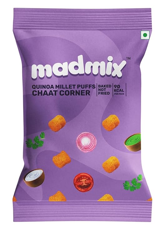 Madmix Puffs - Quinoa Millet Chaat Corner