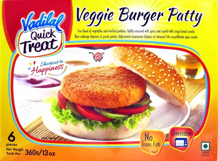 Vadilal Veggie Burger Patty