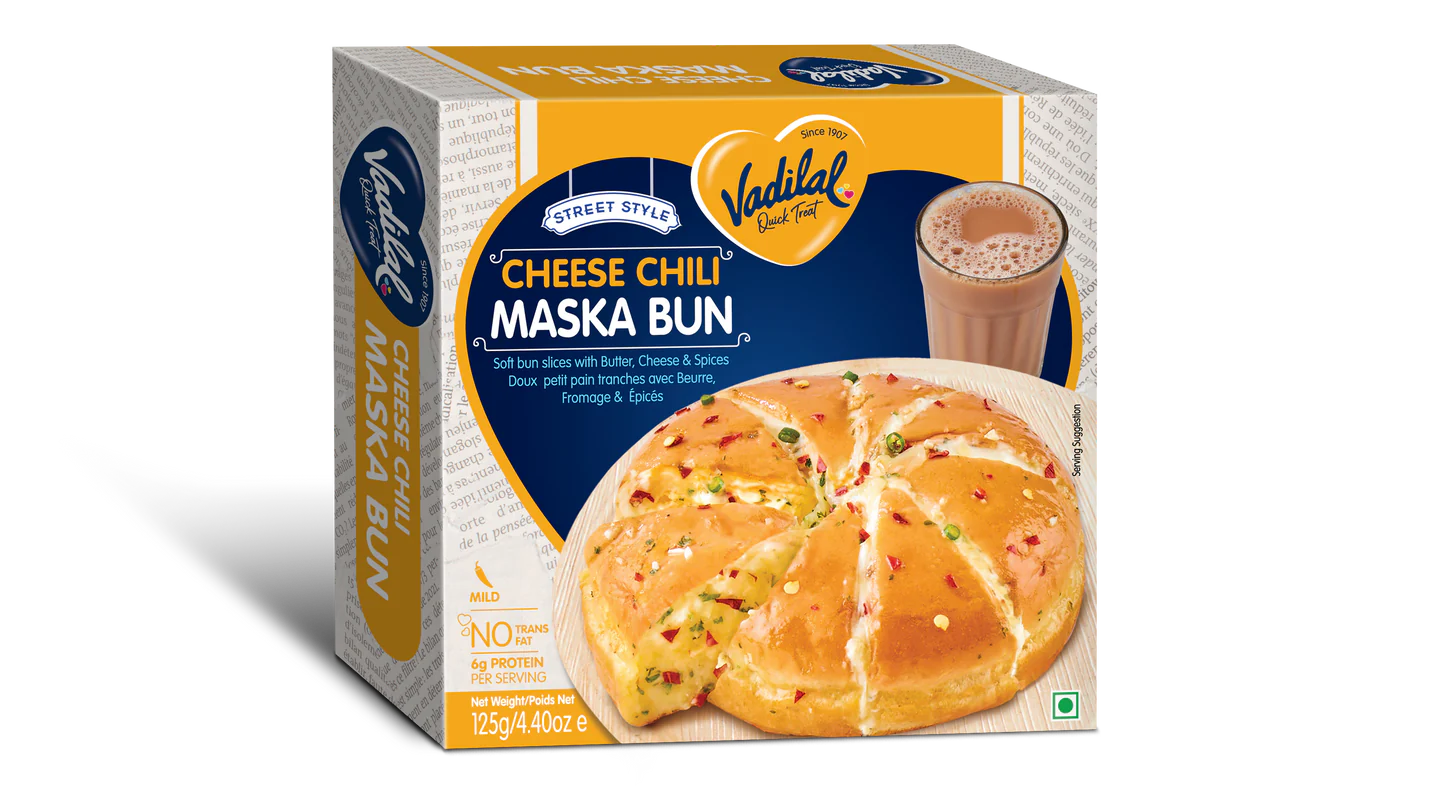 Vadilal Cheese Chili Maska Bun