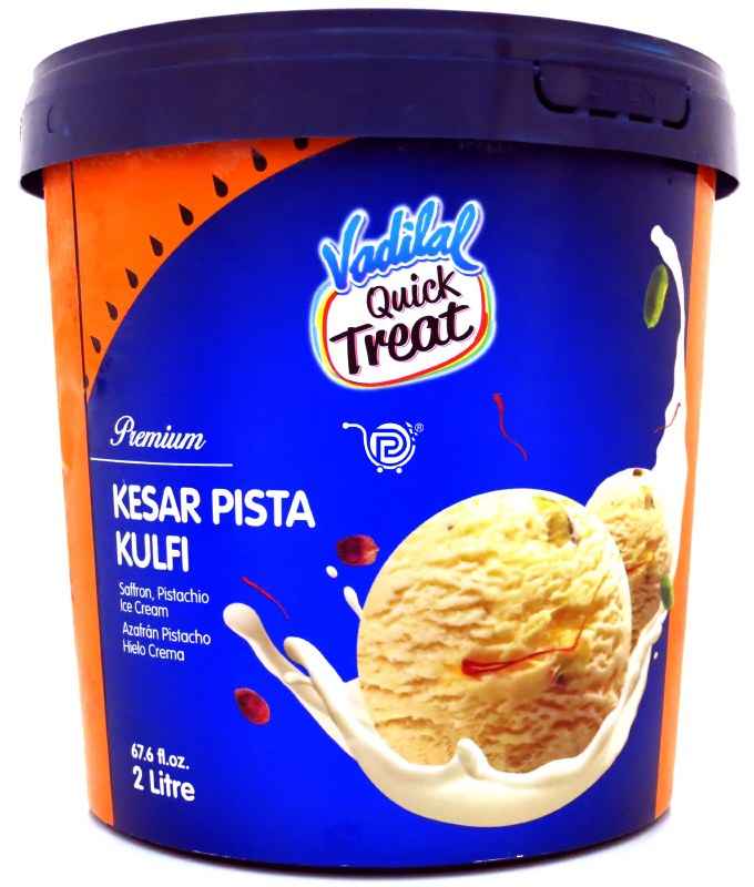 Vadilal Kesar Pista Kulfi 2L