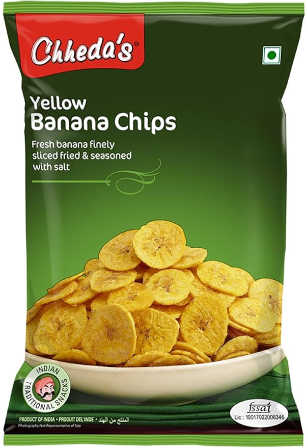 Chedda Banana Chips Yellow