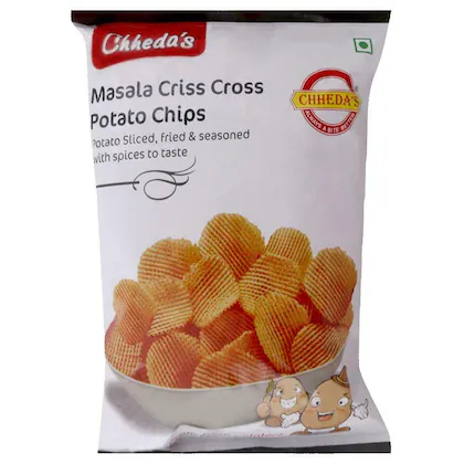 Chedda Masala Criss Cross Chips