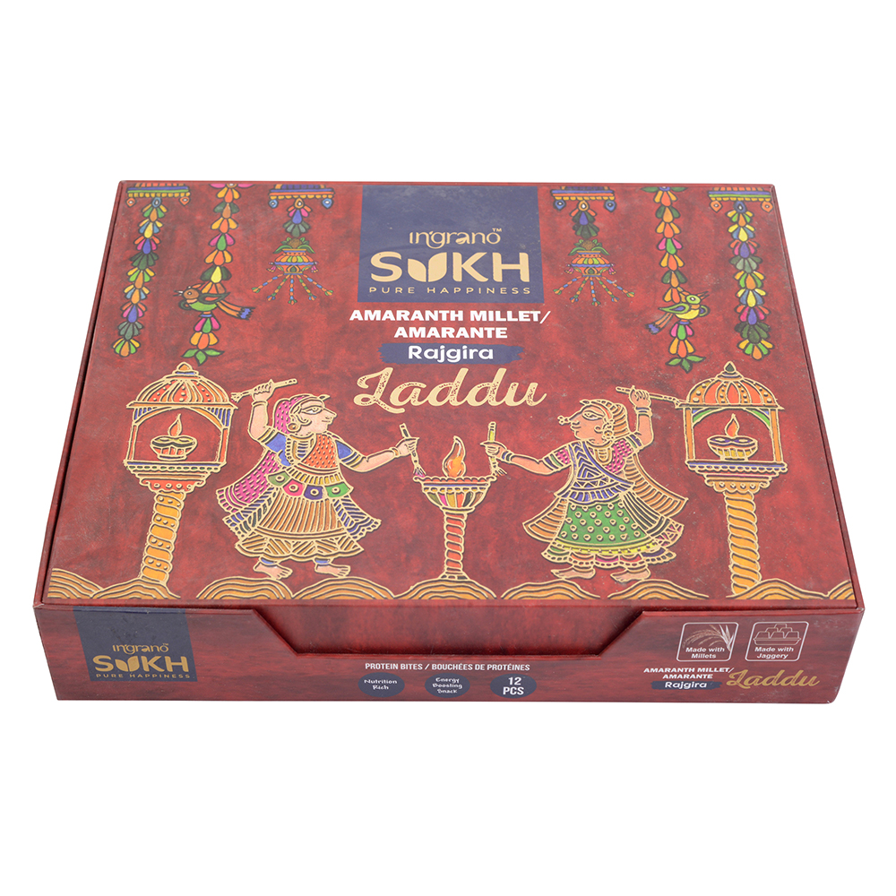 Sukh Rajgira Laddu 12pcs