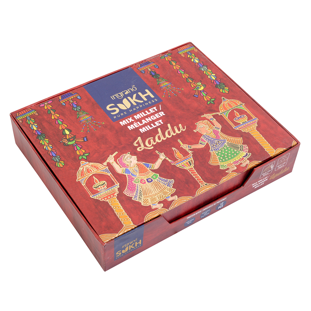 Sukh Mix Millet Laddu 12pcs