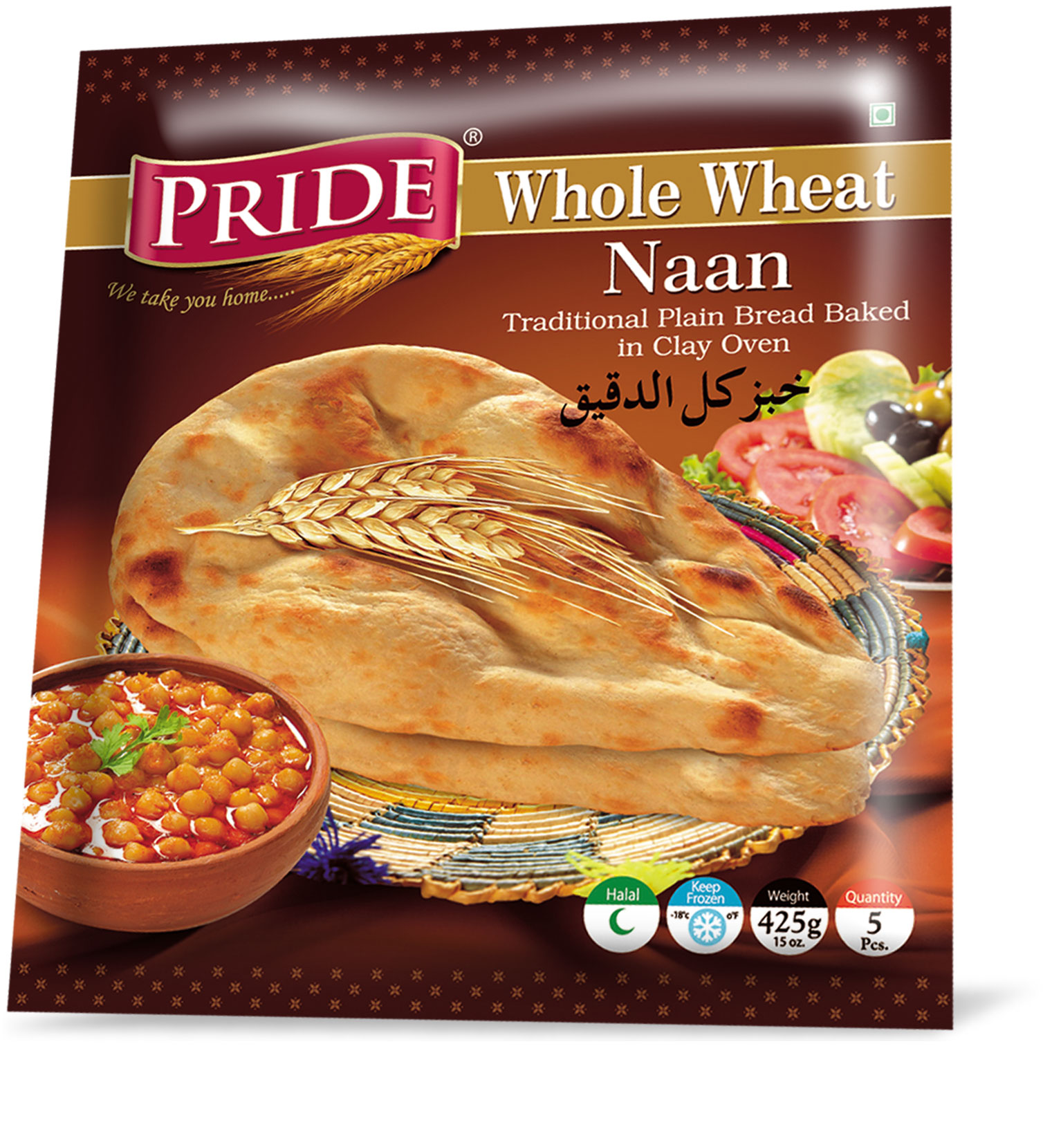 Pride Whole Wheat Naan