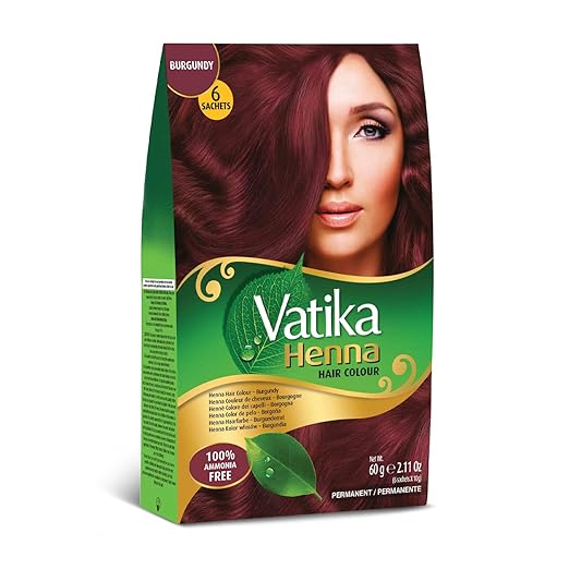 Vatika Henna Color Burgundy