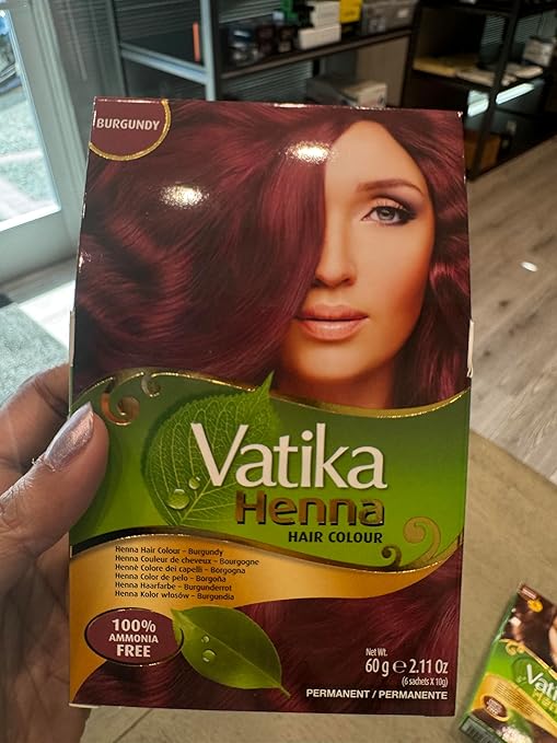 Vatika Henna Color Burgundy