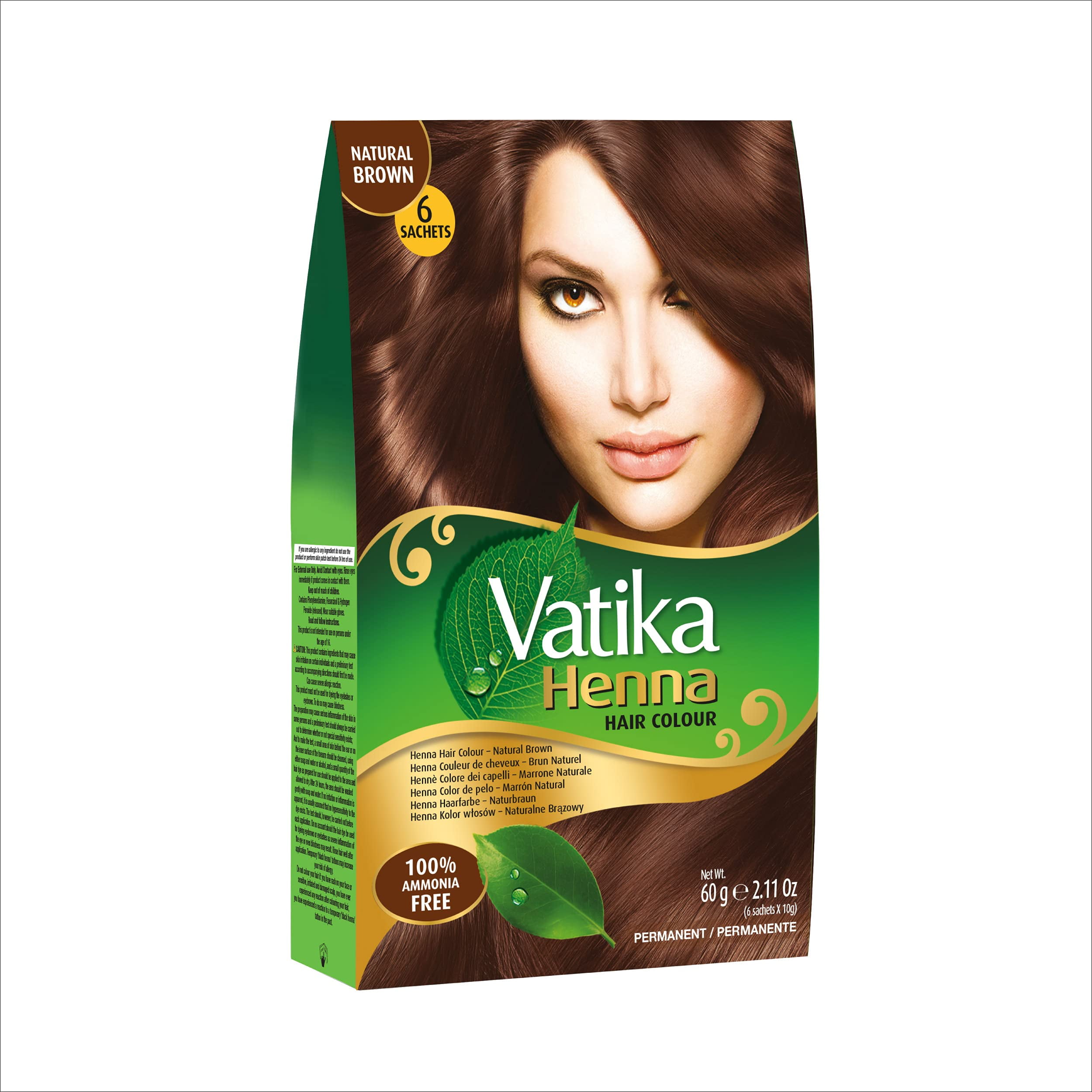 Vatika Henna Natural Brown