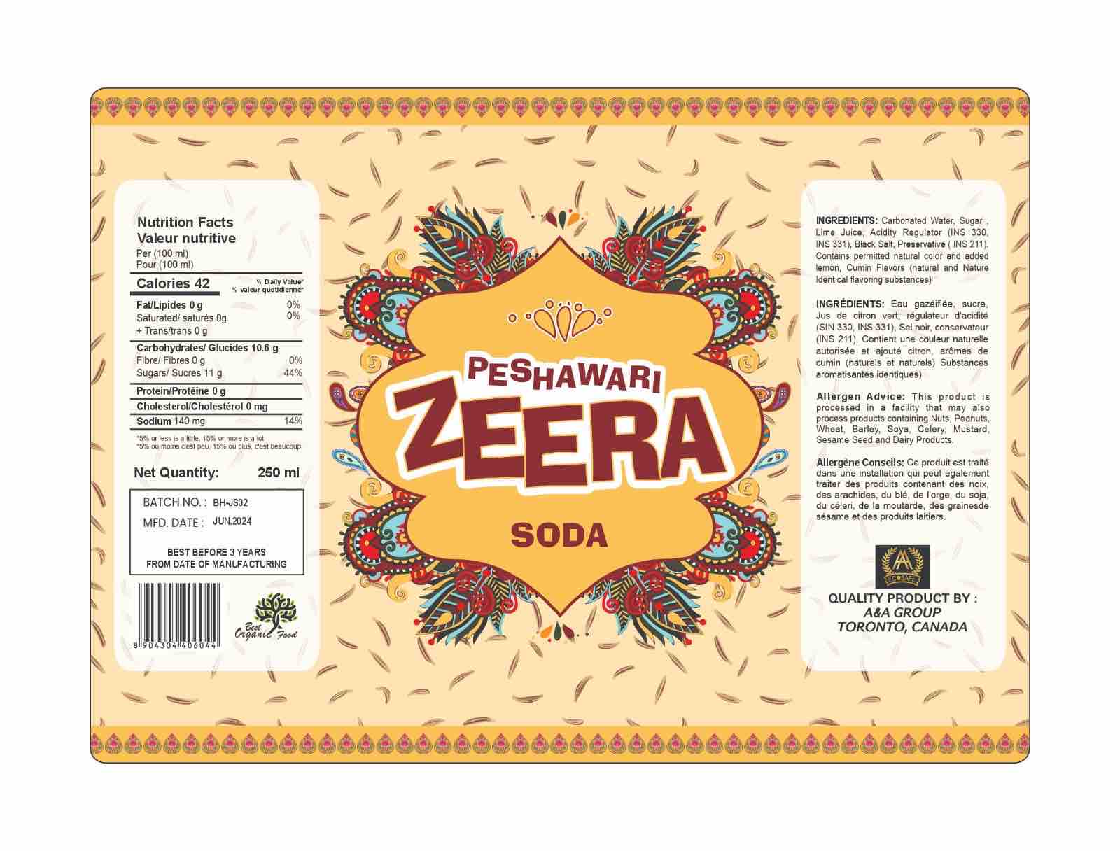 Peshawari Zeera Soda