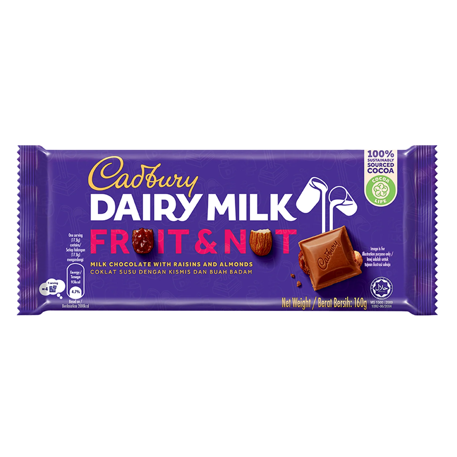 Dairy Milk Fruit N Nut