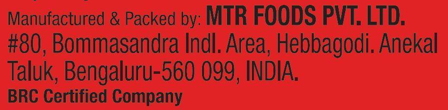 MTR Vada Ready Mix