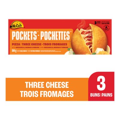 Mc Cain 3 Cheese Pizza Pockets