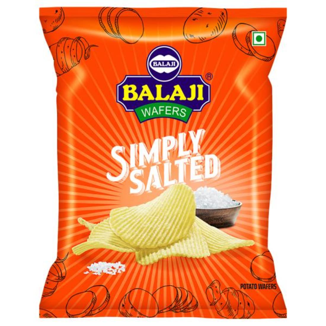 Simply Salted Wafers