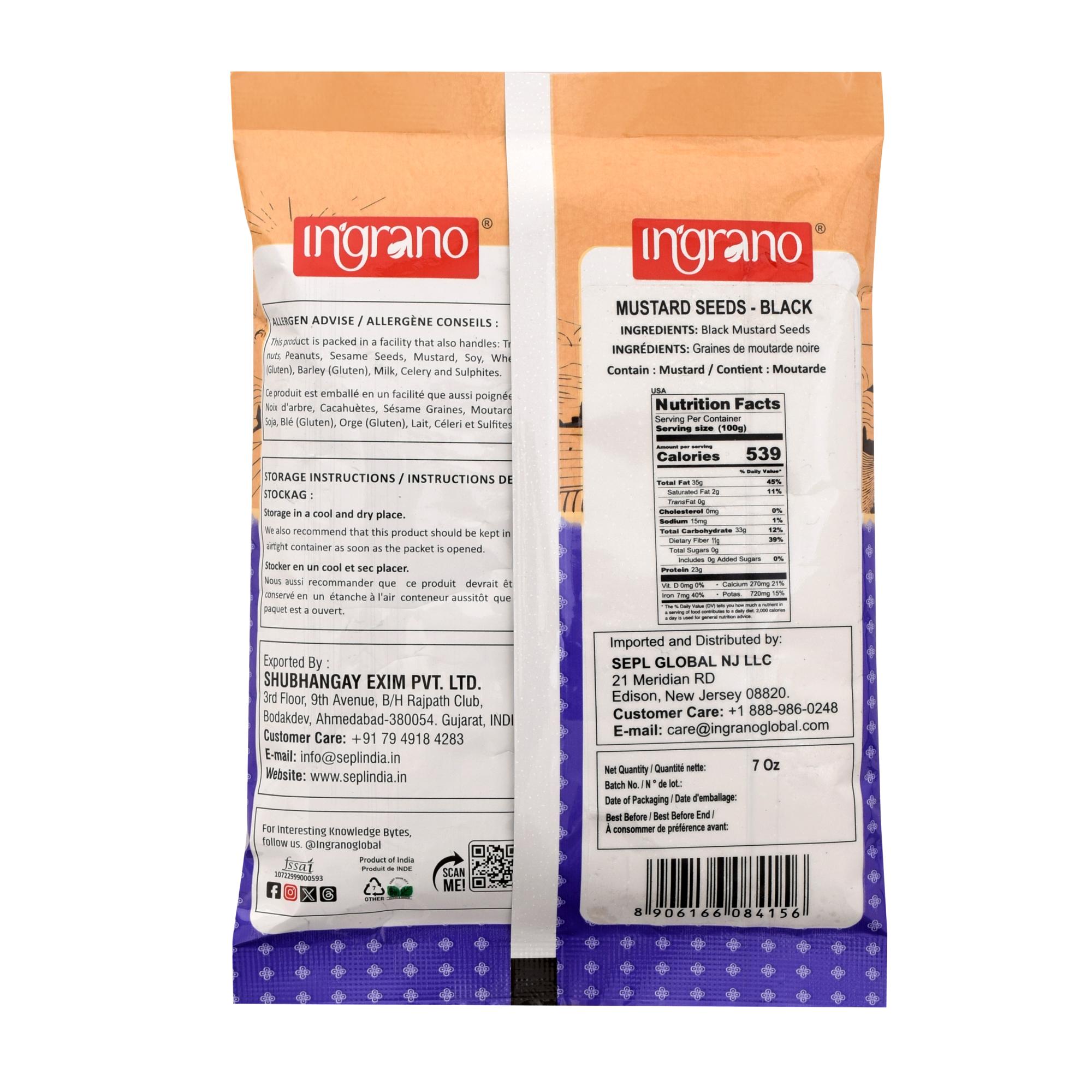 Mustard Seed Black