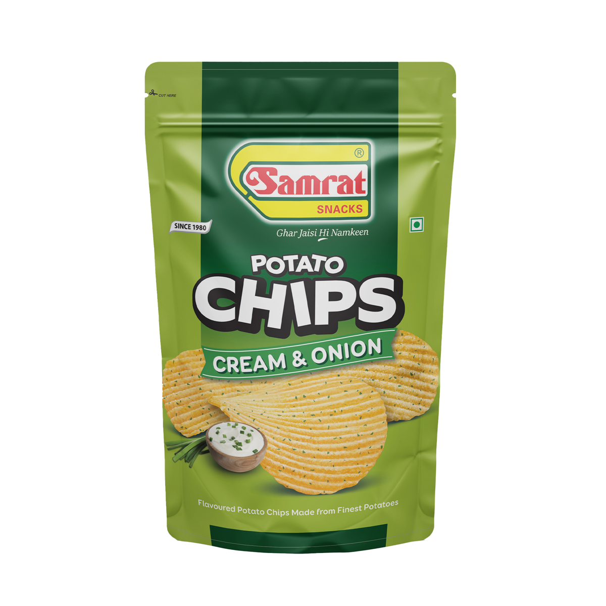 Potato Chips Cream And Onion