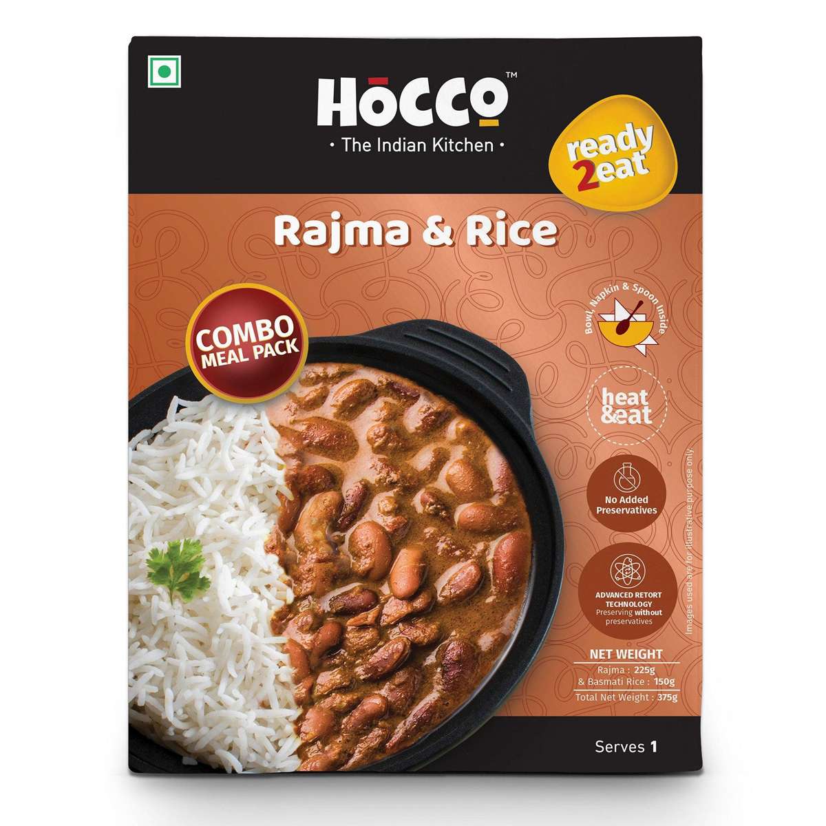 Hocco Rajma Rice Combo