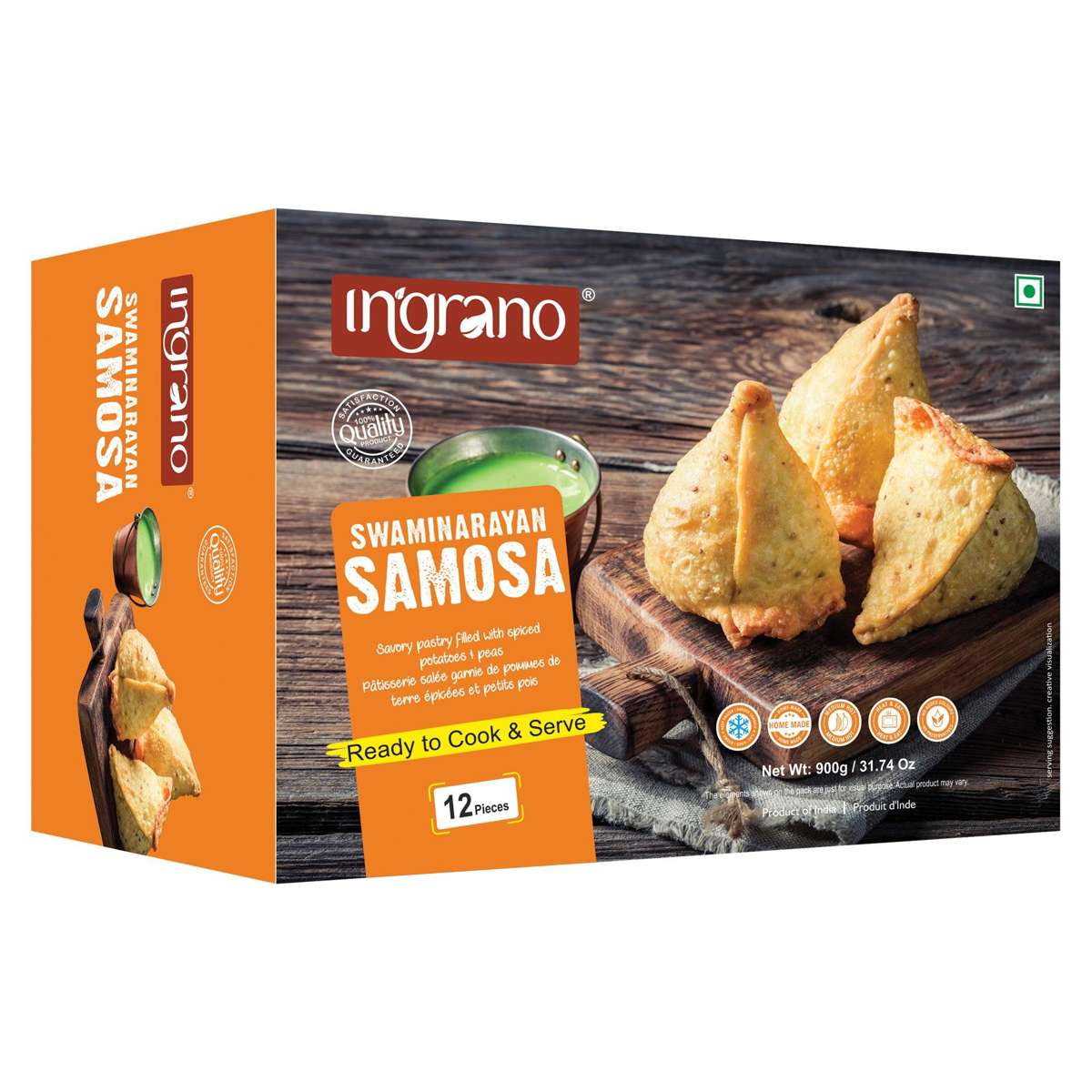 Swaminarayan Samosa (No Onion, No Garlic)